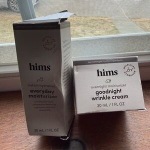 Hims everyday moisturizer and goodnight cream